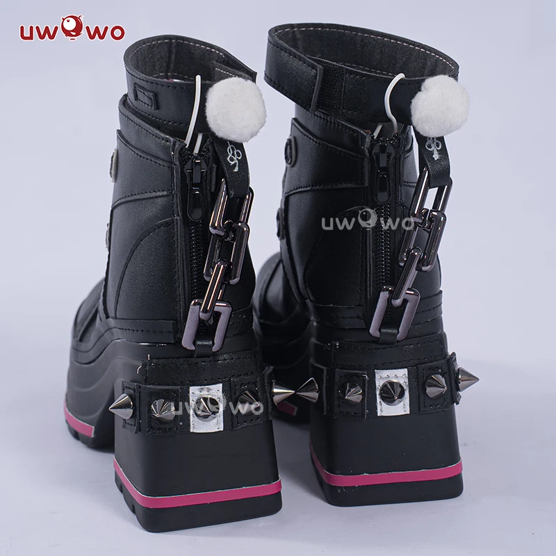 UWOWO Cissia Shoes Game Zenless Zone Zero ZZZ Cissia  Cosplay Shoes Halloween Shoes view 3