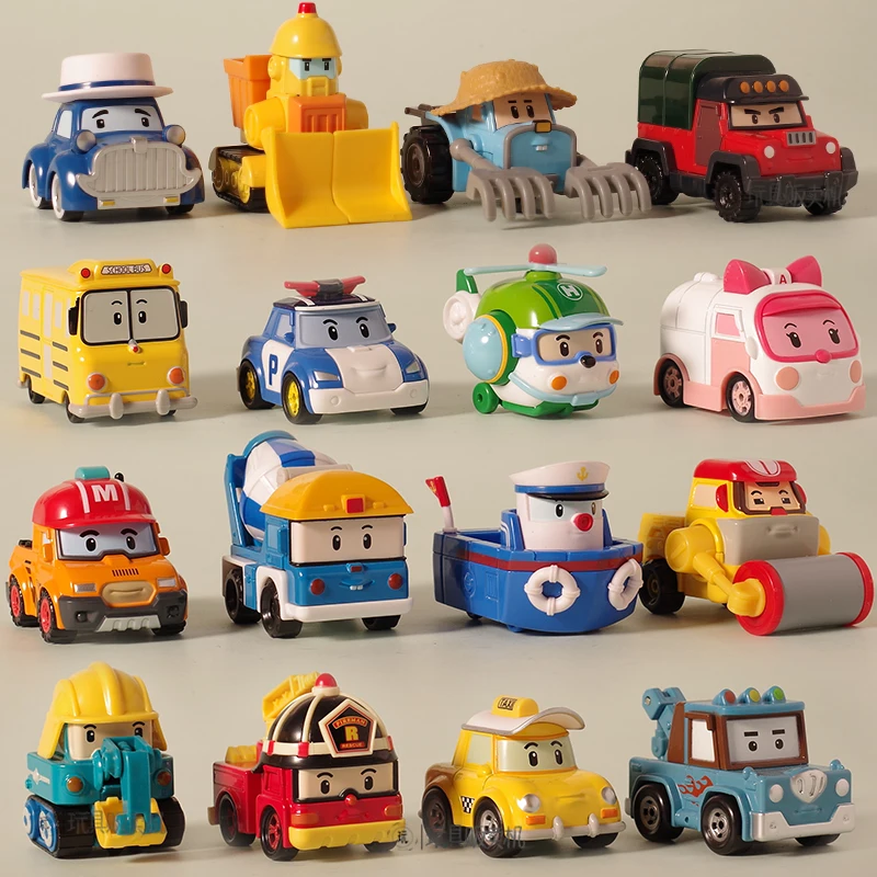 Boy Cool Car Toys Mobile Machinery Shop Construction Vehicle Fire Truck Taxi Police Model Baby Mini Cars Children Gifts