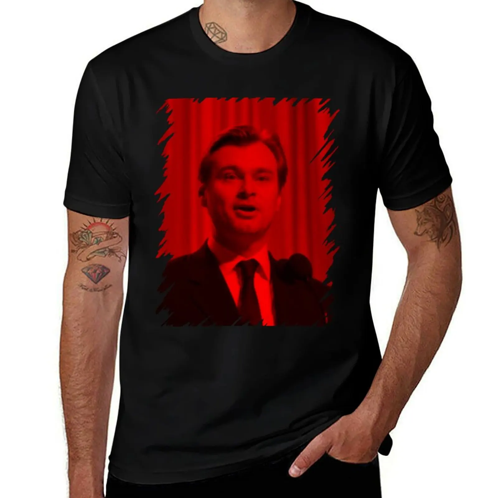 Christopher Nolan - Celebrity T-Shirt Casual Breathable Short Sleeve Top T-Shirt