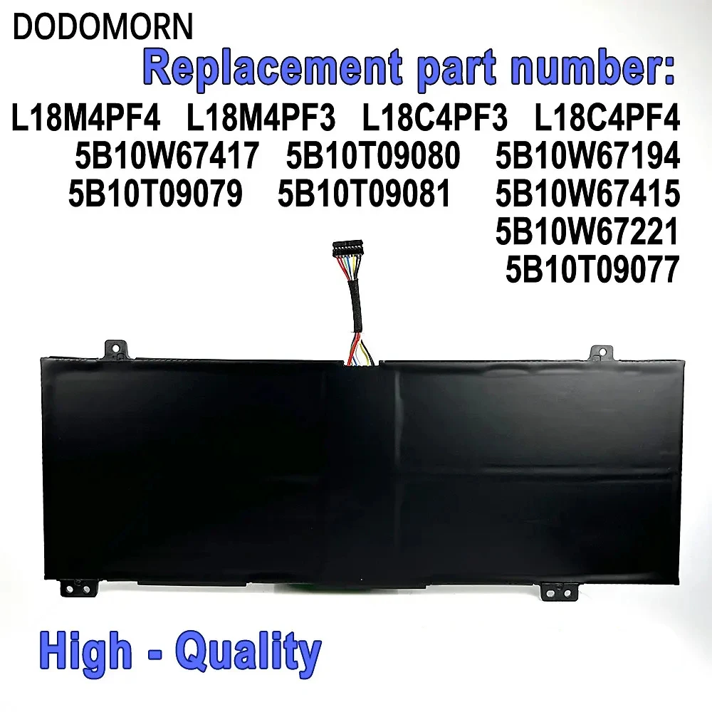 Nuova batteria per Laptop muslimex per Lenovo IdeaPad S540-14IWL C340-14API C340-14IWL Flex-14API Xiaoxin Air14 2019 K3-IWL 2865mAh