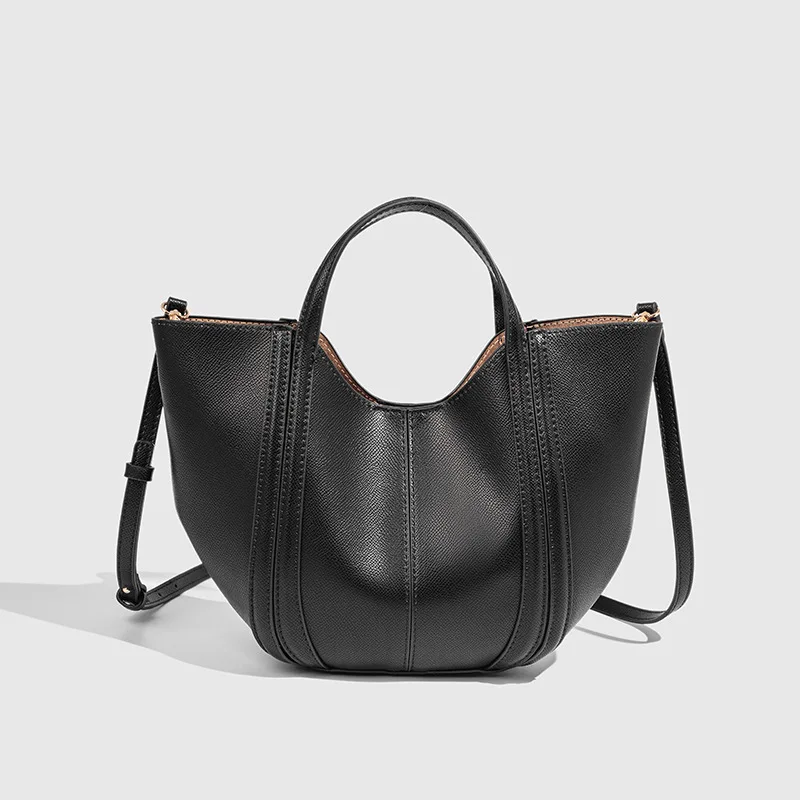 

Retro and elegant women's embroidered tote bag, new style bucket bag, versatile cross-body shoulder bag