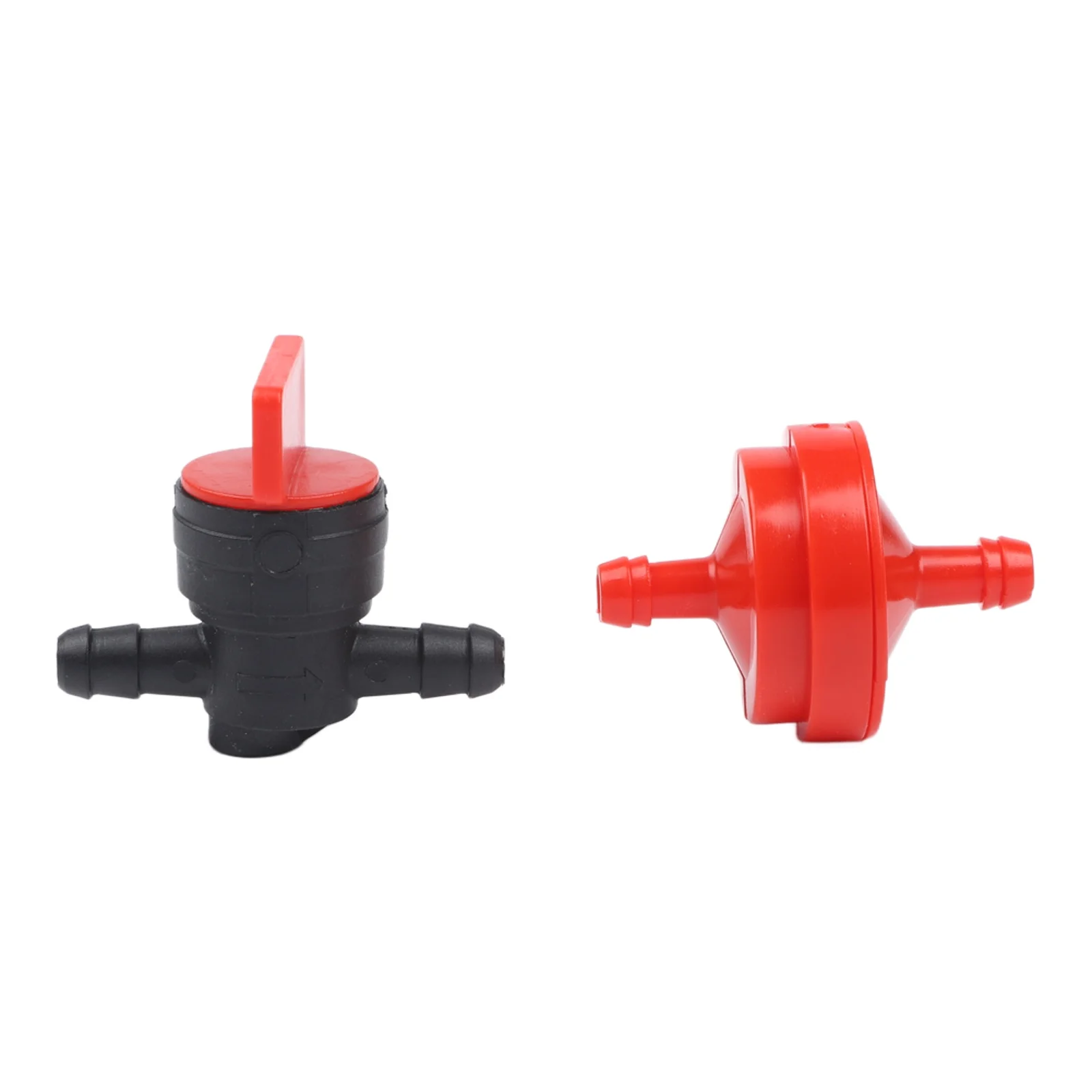 Inline Fuel Filter Hose Kit 14 Inch Fuel Line with Shut Valve Compatible with For 298090S 394358s for Lawn Mower Engine Parts