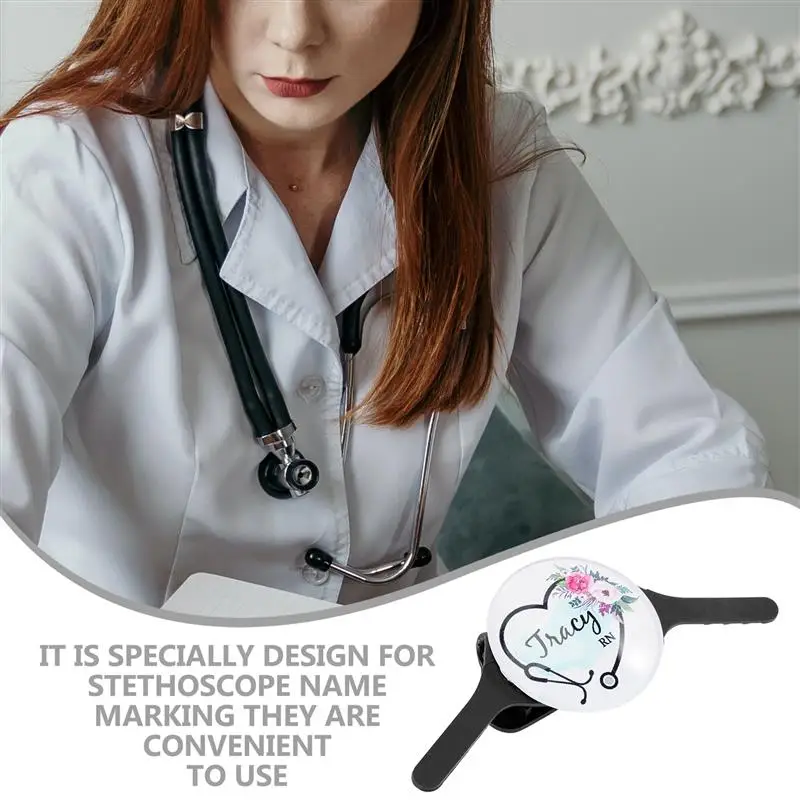 Stethoscope Id Tag For Nurses Stethoscope Id Tag Personalized Stethoscope Name Tag Name Tag Stethoscope Name Tag Personalized