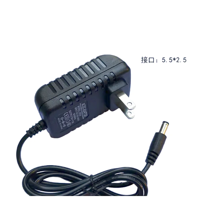 9V 2A Power Adapter 9V 2000ma Pull Rod Audio Wire 9V Monitor Charger AC100-240V 50/60HZ