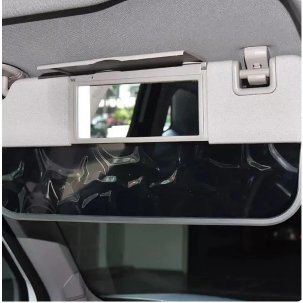 Genuine Sun Visor with Vanity Mirror Sunglasses Holder With lamp for Geely Xingyue Binyue Boyue for Lynk Co 06 L for Smart #1/#3