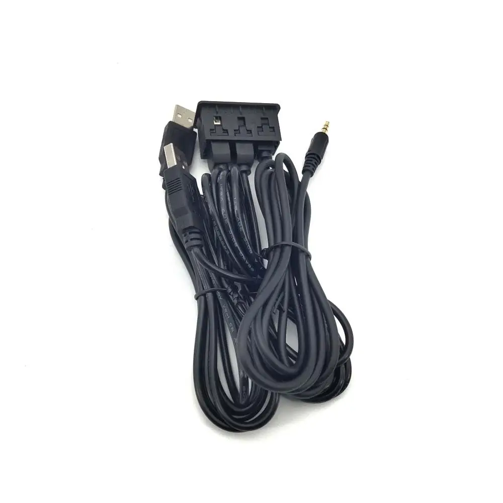 

Car Dash Mount AUX Type-C USB Port Socket with 1.5m USB Extension Cable