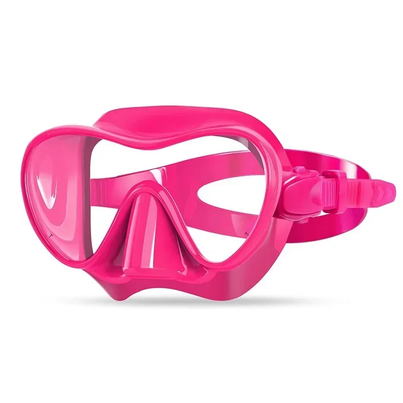 180° Field of View Adults and Children Anti-fog and Explosion-proof Liquid Silicone Fully Covered Scuba Diving Goggles