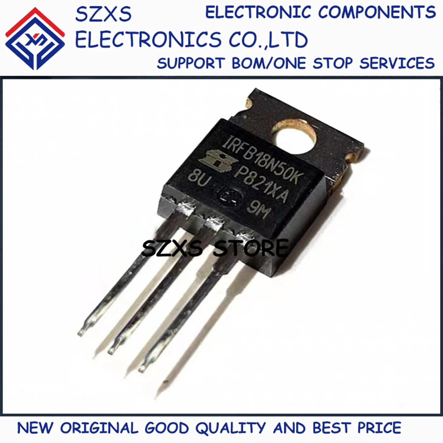 New Original 10Pcs IRFB18N50K IRFB18N50KPBF TO-220 18A 500V MOSFET Field Effect Transistor In Stock Good Quality