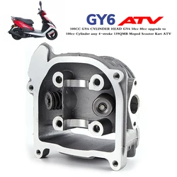 GY6 50cc 80cc upgrade to 100cc Cylinder assy  4-stroke 139QMB Moped Scooter Kart ATV 100CC GY6 CYLINDER HEAD