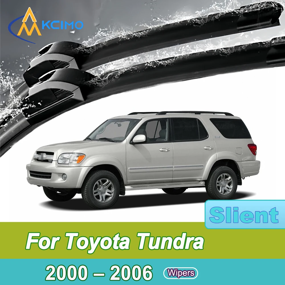 

2pcs Quiet Beam Wiper Blades for Toyota Tundra XK30 XK40 2000-2006 Silent Windshield Wipers with Quick Installation