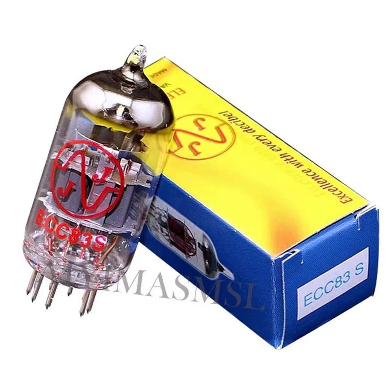 Jj ecc83s tubo de vácuo substituir ecc83 12ax7 12ax7b 5751 7025 ecc803 válvula de áudio alta fidelidade tubo eletrônico diy amplificador kit jogo quad
