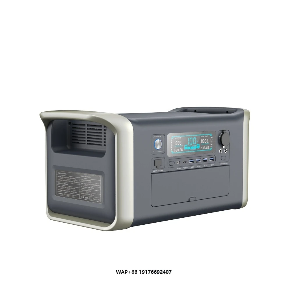 

Solar Generator 500W 1000w Lithium Battery Off Grid Mini Camping Power Station 2048Wh Solar Power System