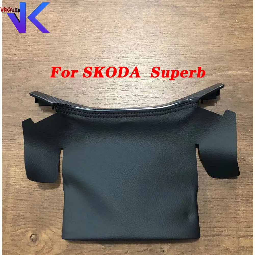 Decorative leather case/dust cover For SKODA  Superb  virtual  cockpit   LCD instrument