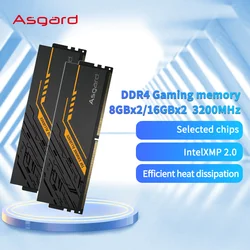 Asgard TUF 시리즈 공동 브랜드 DDR4 RAM PC, 데스크탑용, 16GB, 32GB, 3200MHz RAM