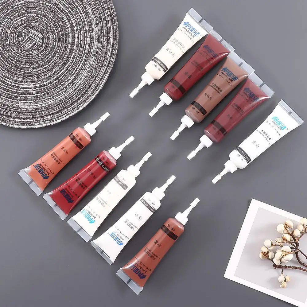 Pothole الخشبي اللمس حتى الخشب الغراء الأثاث إصلاح الطلاء إعادة طلاء لصق إصلاح كريم حشو الخشب #4