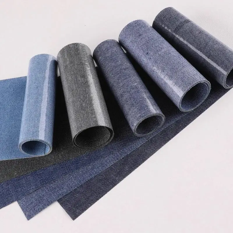 [YU]1 Roll Of Jean Iron-On Patches Repair Patches, Clothing, Self-Adhesive Iron-On Patches For Children Adults