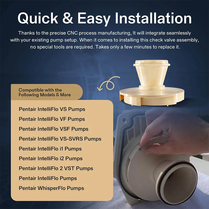 072927 Diffuser Assembly Replacement Part Compatible with Pentair Whisperflo/Intelliflo Inground Swimming Pool and Spa Pumps