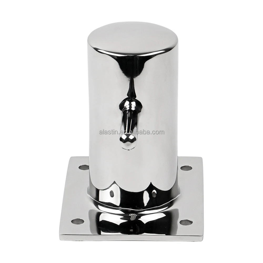 Stainless Steel 316 Mirror Polished Heavy Duty Bollard for Boat Yacht
