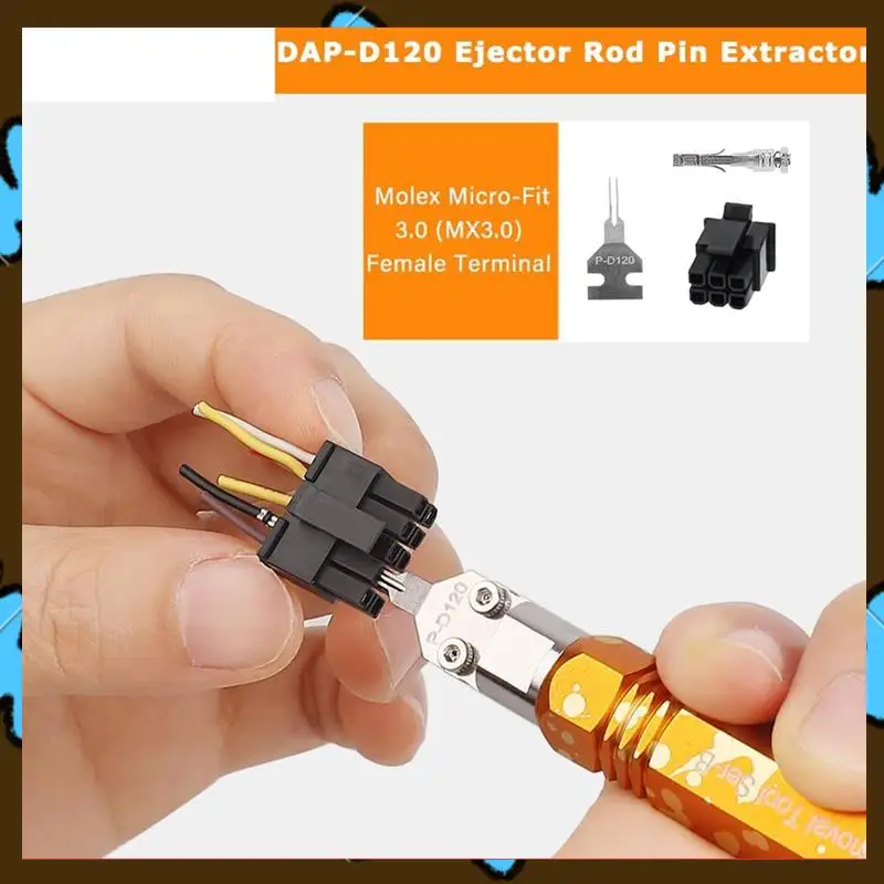 

Promotion! Ejector Rod Pin Extractor For Molex MX3.0 Male/Female&Computer Repairs Ejector Rod Pin Extractor Terminal Pin Extract