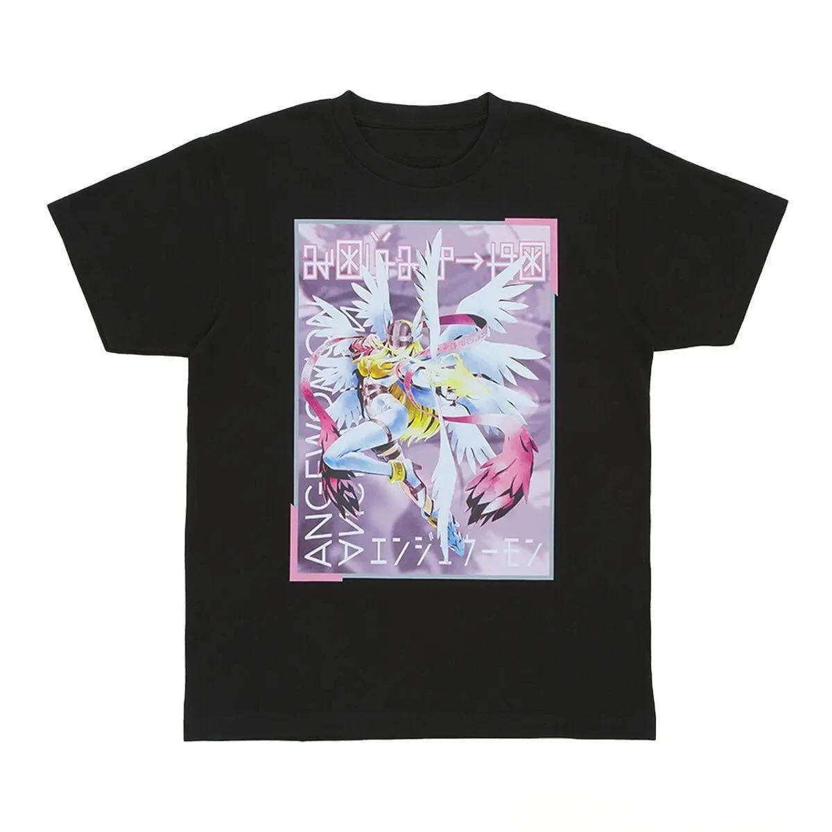 New Digimon Adventure Colorful Printed Cotton Short-sleeved T-shirts for Men and Women with American Letters