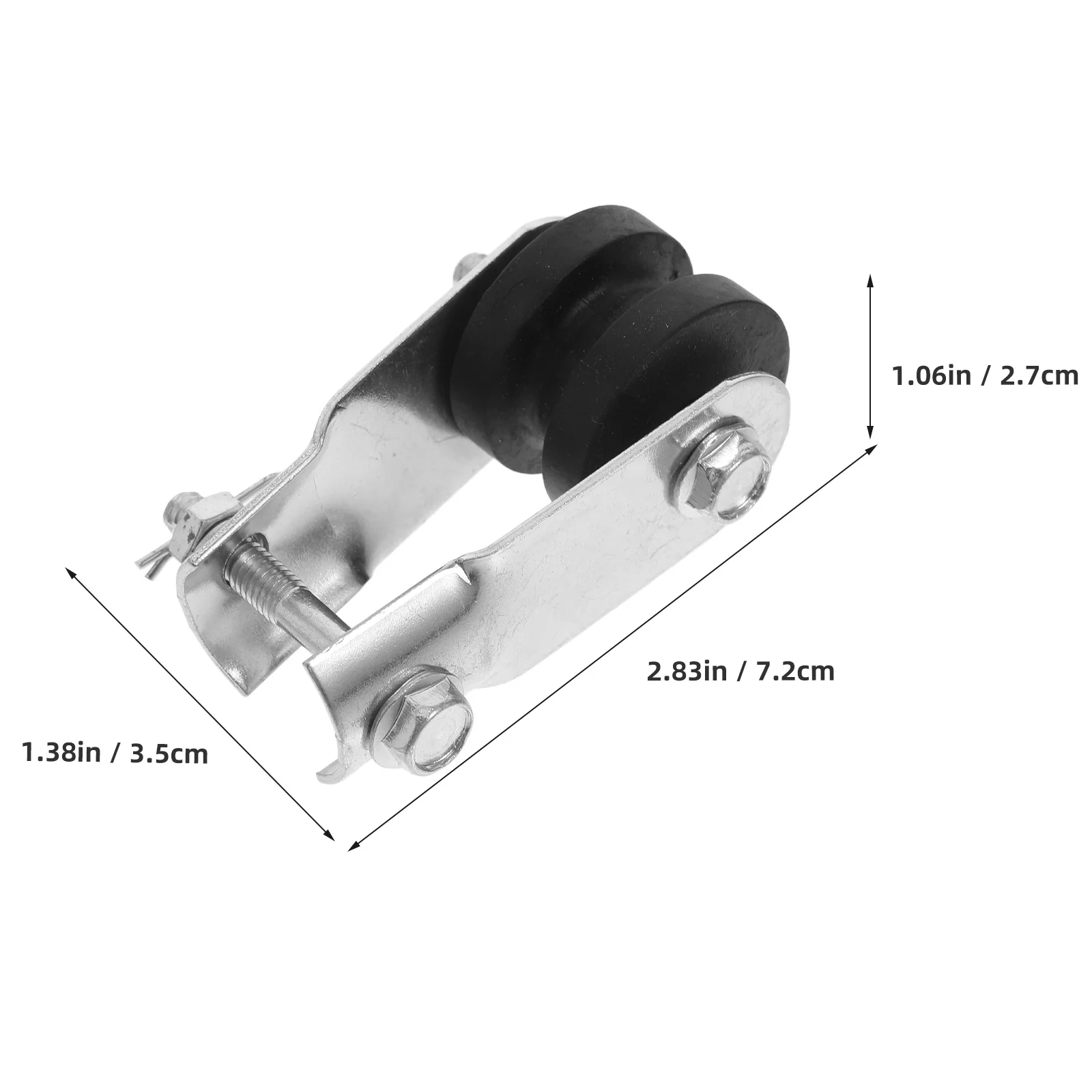 Braçadeira de fixação de haste de luz de ventilador, polia ajustável, ferramenta de montagem de ventilador de teto, suporte de lâmpada suspensa estável, lâmpada pendente vintage