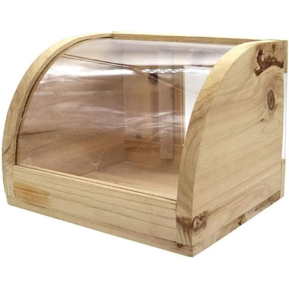 

Деревянный террариум-контейнер для хранения рептилий, амфибий и мелких домашних животных