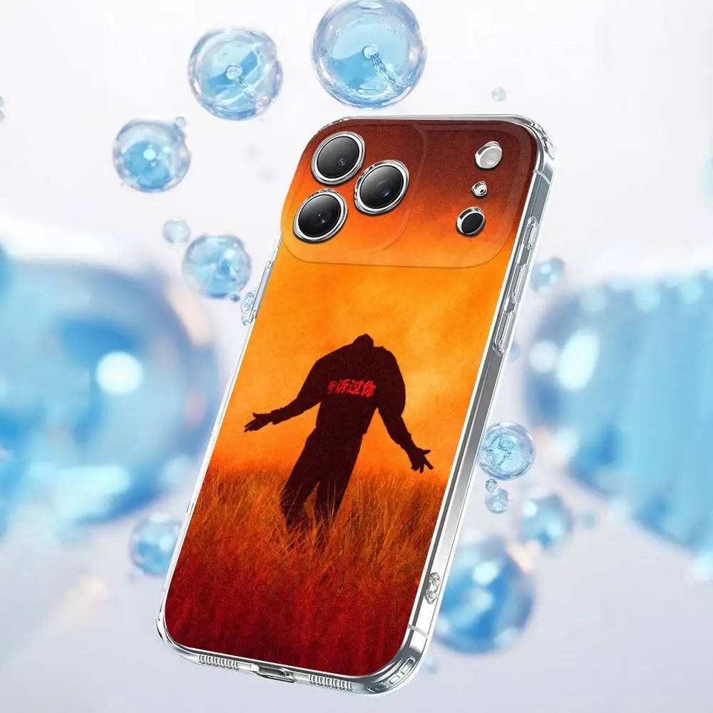 حافظة هاتف K-Kanye West Bully لهاتف iPhone 17,16,15,14,13,12,11 Plus, Pro,Max, Plus,E,Air,غطاء شفاف صغير