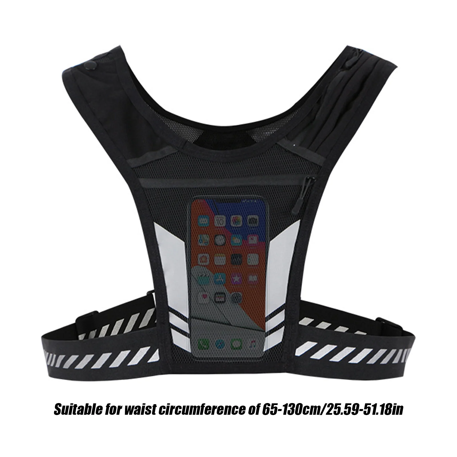Ultralight Breathable Running Hydration Vest Backpack With Water Bottle Pocket Phone Storage Cycling Trail Marathon Outdoor Bag