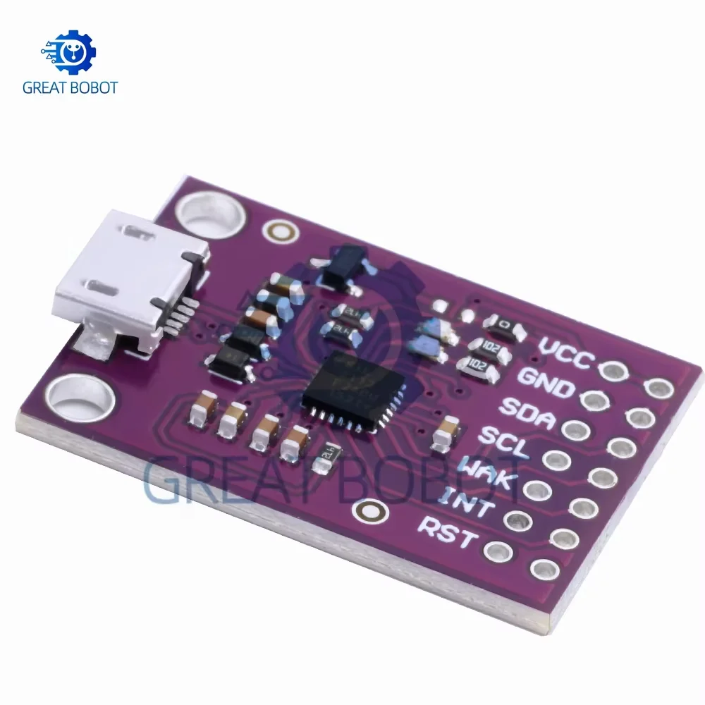 Picture 3: BS CP2112 Debug Board USB to SMBus I2C Communication Module 2.0MicroUSB 2112 Evaluation Kit for CCS811 Sensor Module for arduino