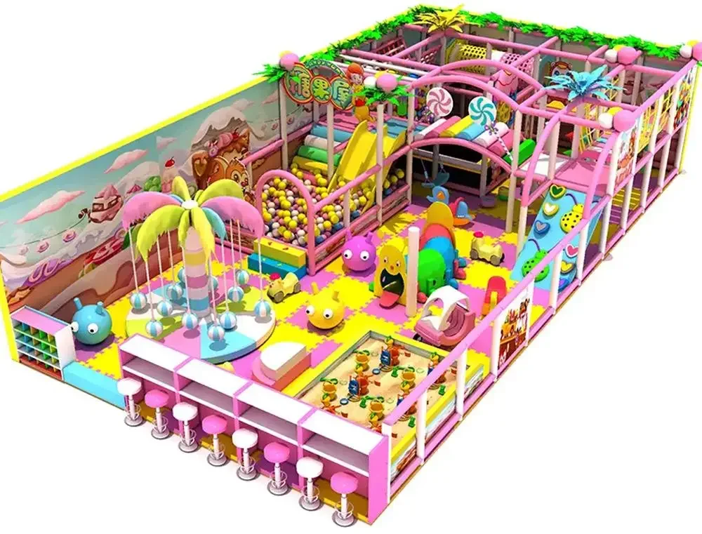 Manufacturers The Lowest Price Amusement Park Facilities Indoor Playground For Kid Customized Indoor Playgrounds Set