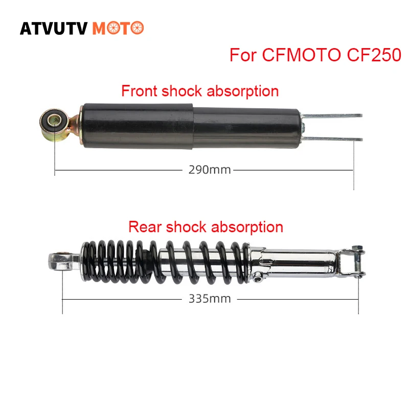 

1 Pcs Motorcycle Front Rear Shock Absorber For CF250 CF250t Large Ship Sheep CH250 Scooter Moped ATV