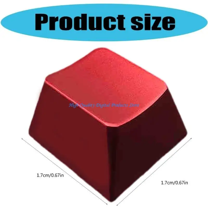 U2JE aluminium legering ESC Keycap Hoge duurzaamheid Metal KeyCaps voor mechanisch toetsenbord