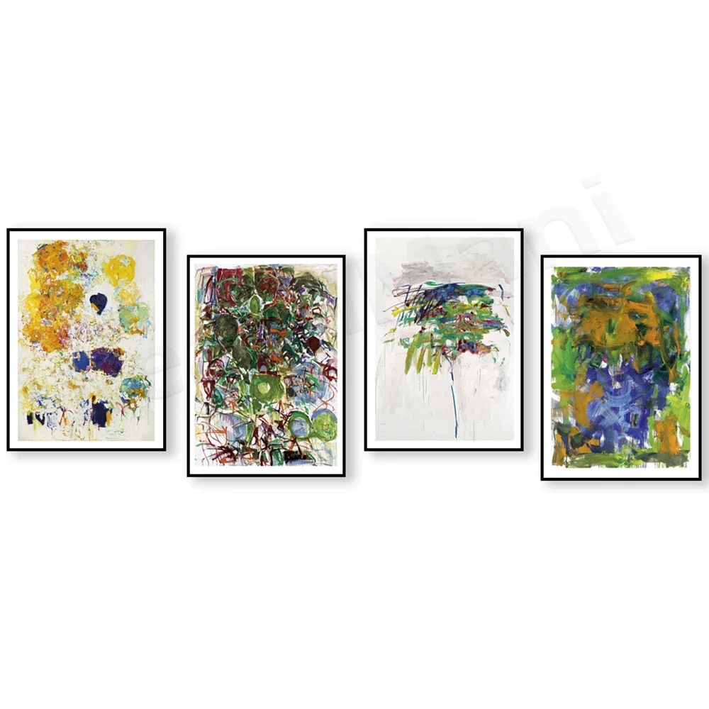 

Joan Mitchel - Sans titre, blueberry, giclee print, contemporary art abstract poster canvas print home unique gift print image