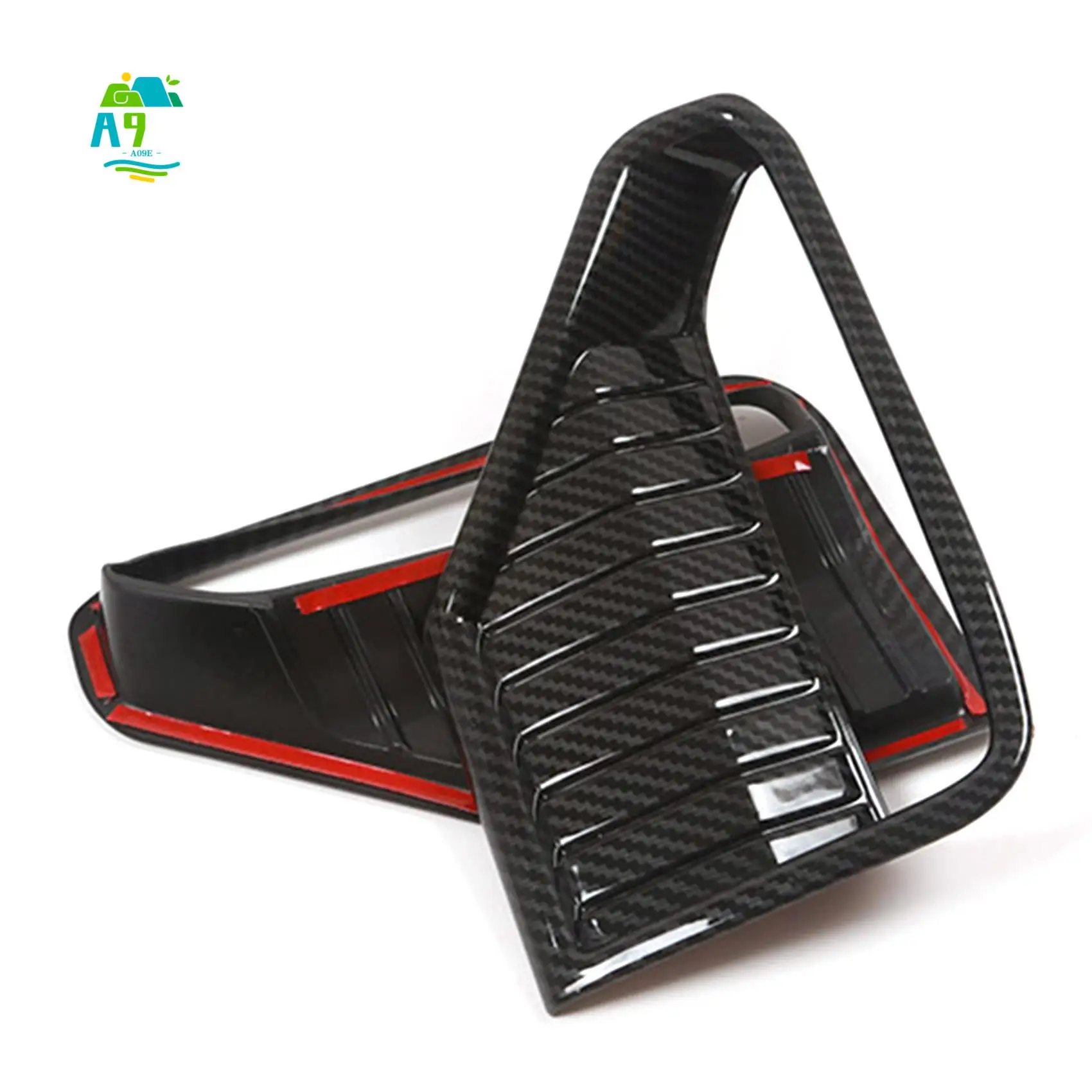 

A09E-автомобиль из углеродного волокна, ABS, задняя противотуманная фара, накладка, подходит для Mitsubishi Xpander 2022 2023