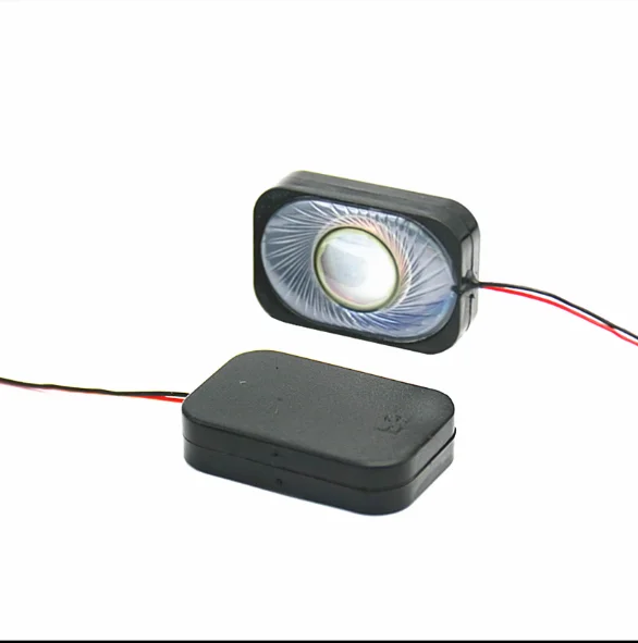 Ghxamp 3020 30*20mm wasserdichte Bluetooth-Lautsprecher box 8Ohm 2W Kunststoff gehäuse transparenter Voice Broadcast-Lautsprecher 2St