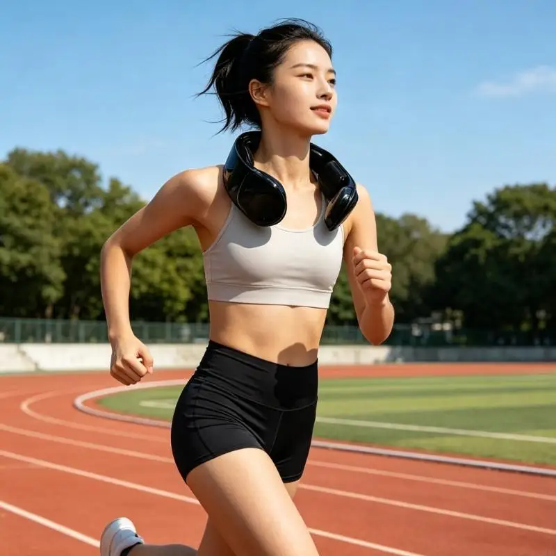 Wearable Cooling Collar for Hiking Running and Warm Weather Travel, Summer Neck Wrap Accessory, Single Pack for Daily Use 24BD