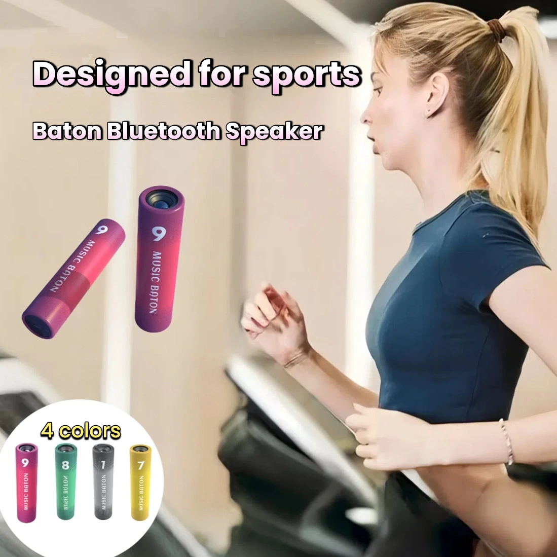 

Bluetooth-динамик, беспроводные Bluetooth-динамики 5,3 с поддержкой радиостанций и функцией Power Bank емкостью 2000 мАч, поддержка TF-карты для спорта