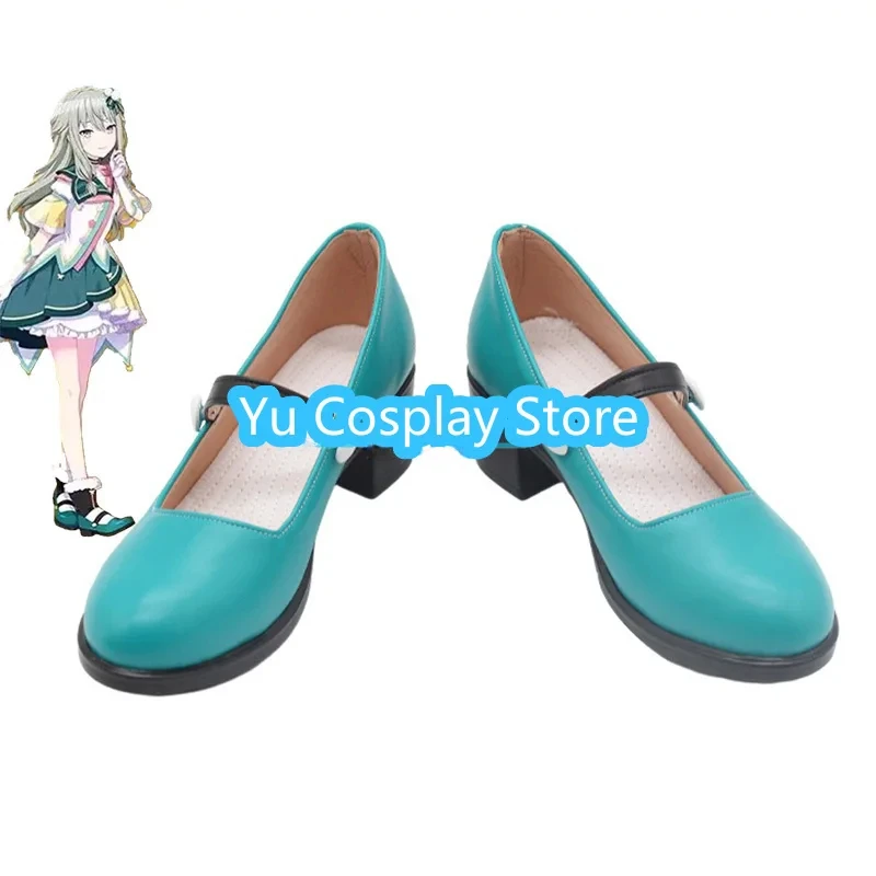 

Kusanagi Nene Cosplay Shoes Cosplay Boots Halloween Carnival Prop PU Leather Shoes Custom Made