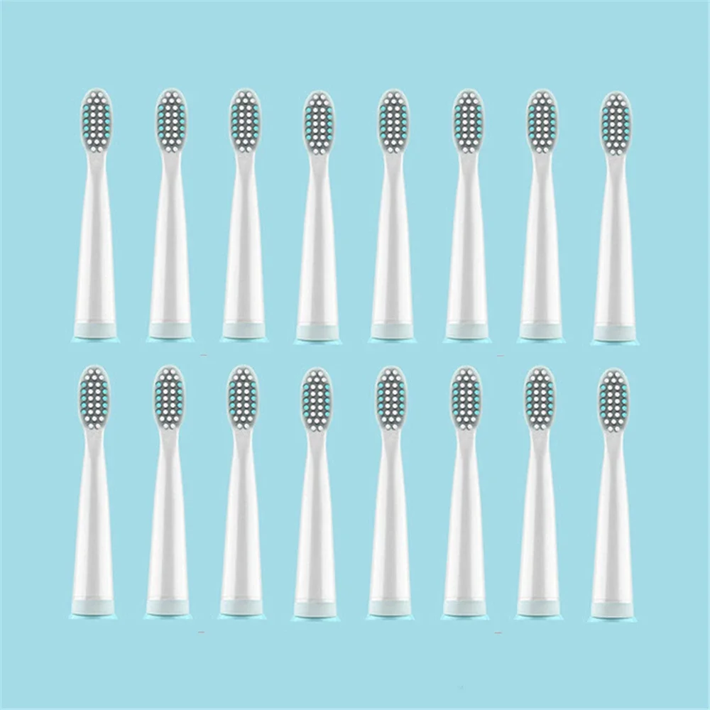 16pcs Replacement Brush Heads For Sonic Electric Toothbrush Soft Brush Head Tips Deep Clean For Man and Woman Adults J110 / J209