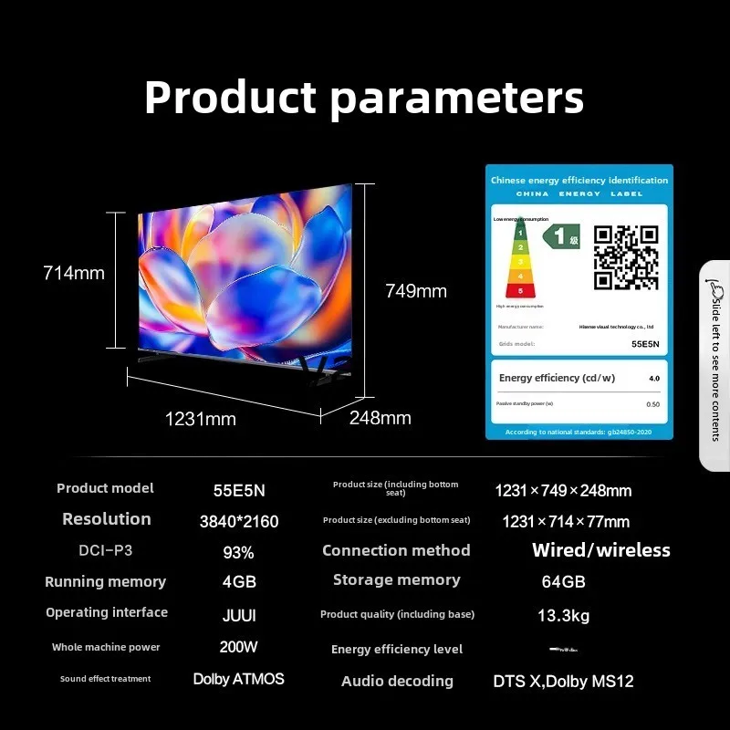 LMM TV 55E5N 55 Mini LED DeepSeek AI TV