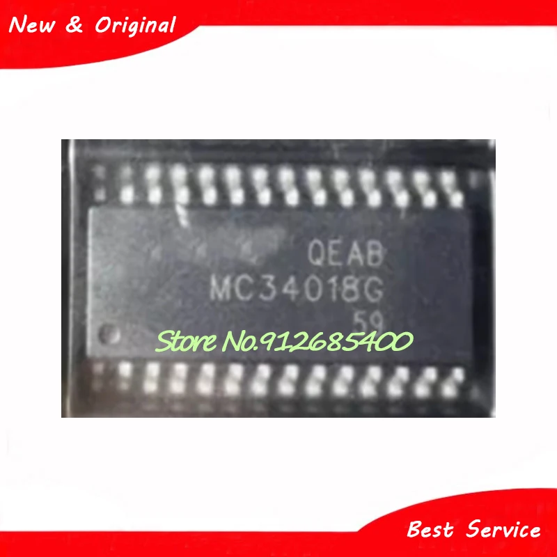 10 Pcs/Lot MC34018G-S28-R MC34018G SOP28 New and Original In Stock