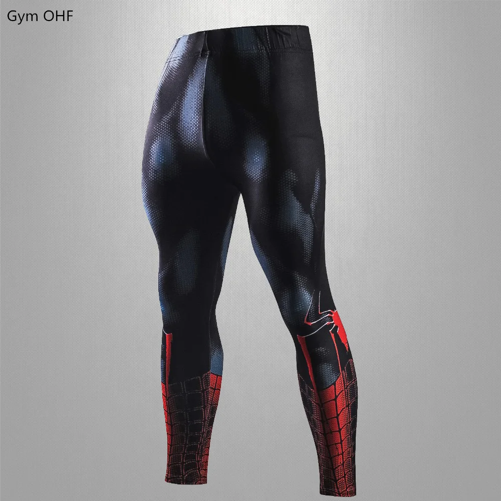 Rashguard Leggings attillati a compressione da uomo in esecuzione sport pantaloni da Jogging Fitness da uomo pantaloni ad asciugatura rapida allenamento pantaloni da Yoga