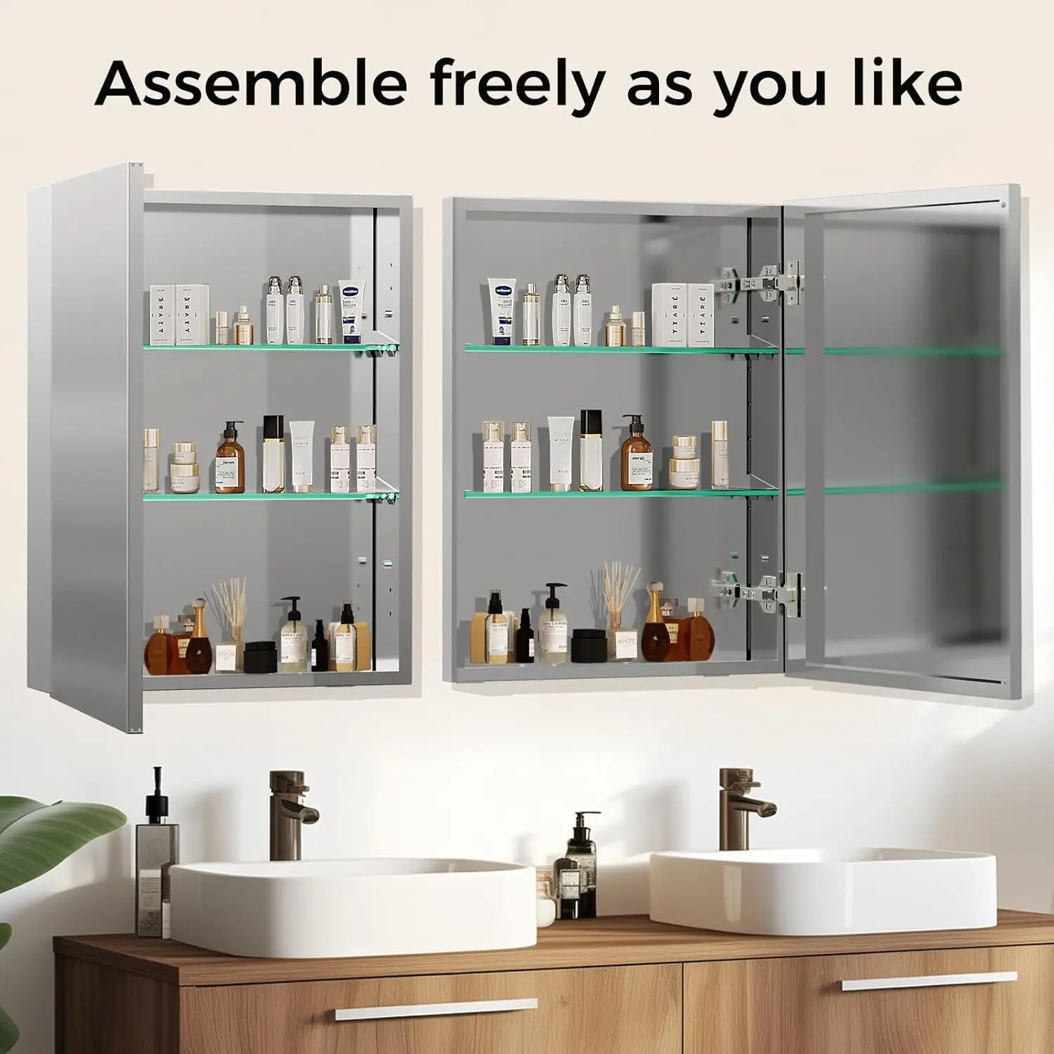 كابينة حمام إيديسين مقاس 20 × 26 بوصة ذات حافة مشطوفة، كابينة إيدايسين، كابينة حمام آيري، هو edicine Ca