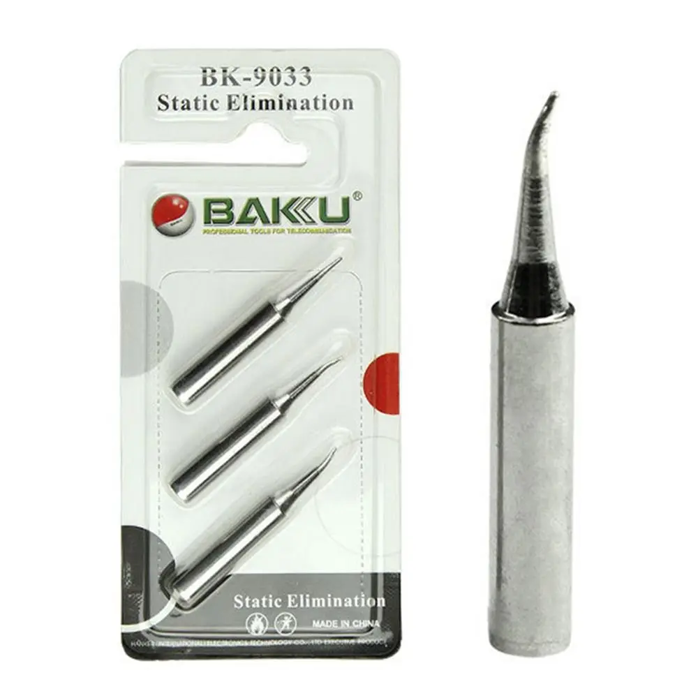 900M-T-I K S Welding Tips BK-9033 Lead Free Solder Head Searing Iron Tips for 900M 907 913 376 453 601D 878L
