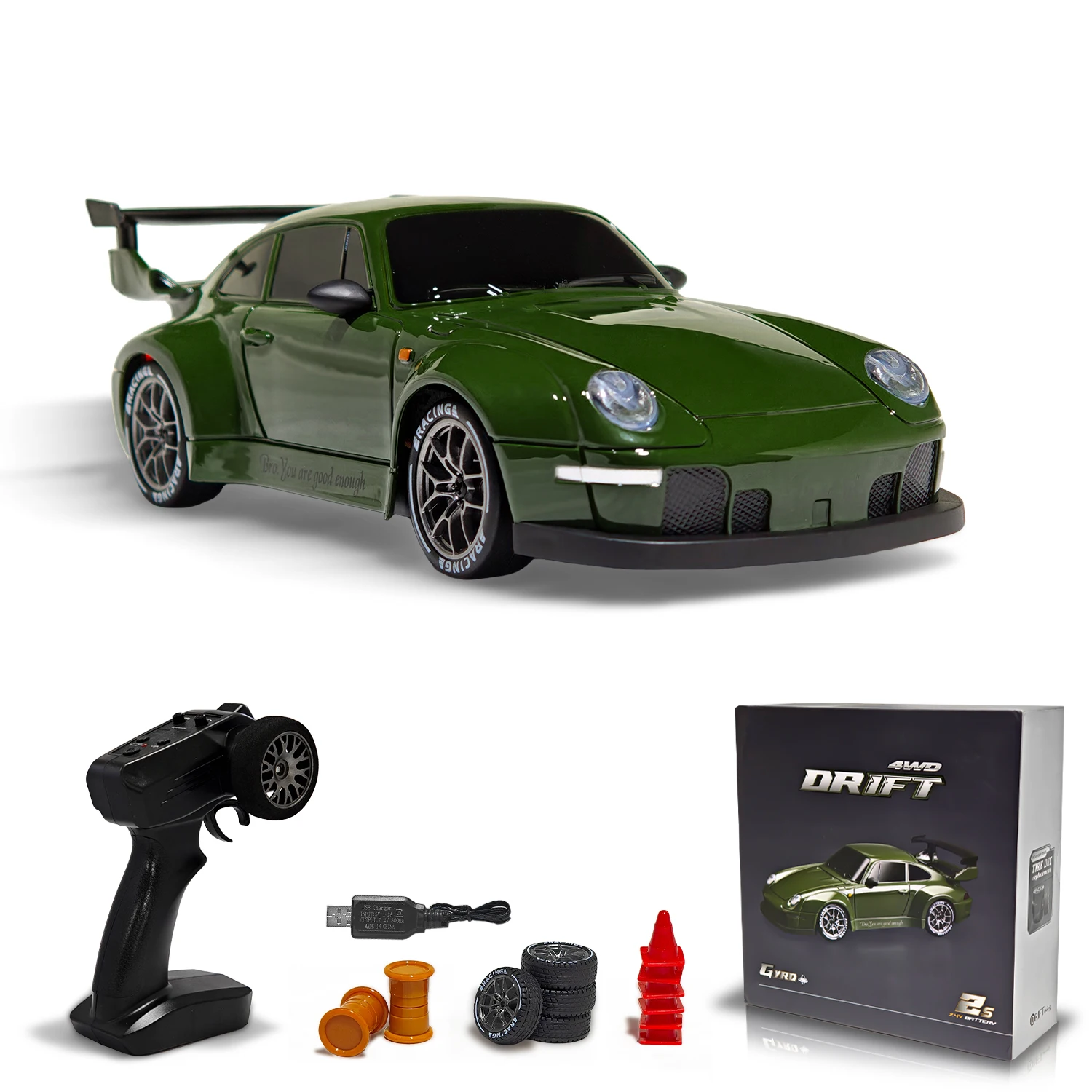 Remote Control Drift Car Full Size Mini Remote Control Racing Car Model 2.4G Radio High Speed ​​RC Car Boy Toy Gift