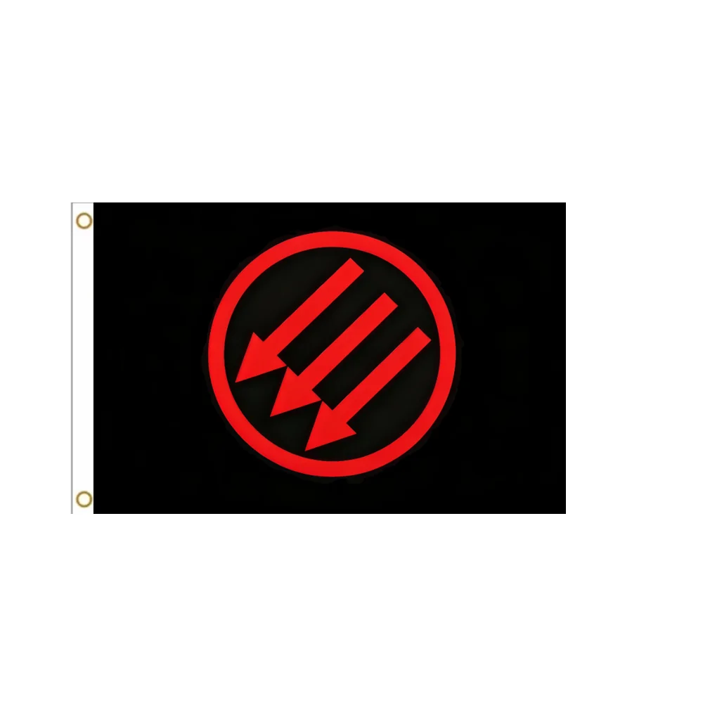 AFA Anti Fascist Action Symbol Flag 2x3ft 3x5ft Polyester Vintage Art Banner Indoor Outdoor Home Garden Yard Wall Decor Display