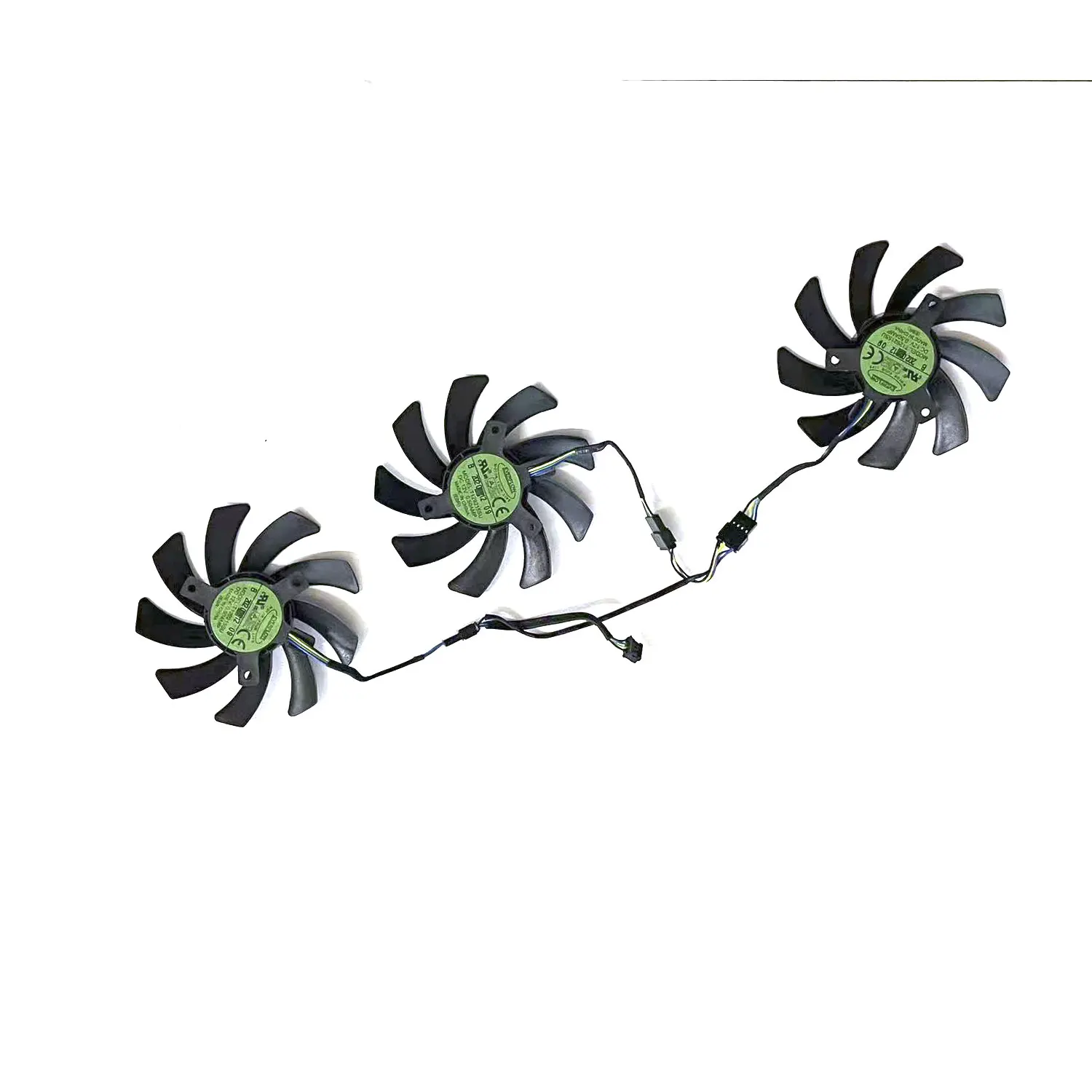 الأصلي والجديد 4PIN 85 مللي متر T129215SU تيار مستمر 12 فولت 0.5A RX6700XT GPU مروحة ل XFX RX 6700 X Speedster SWFT بطاقة الرسومات مروحة التبريد #5