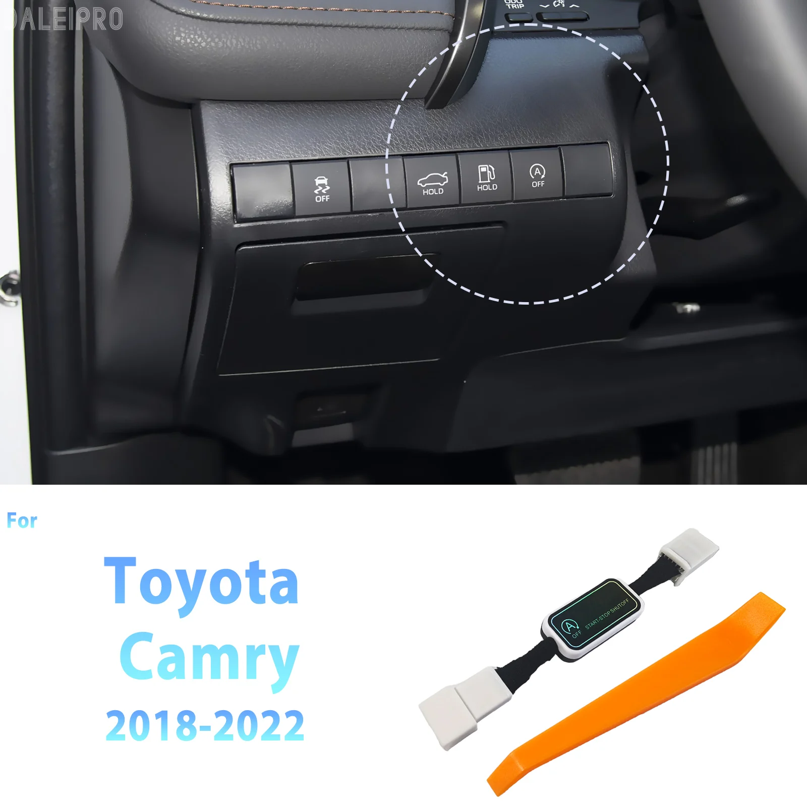 For Toyota Camry XV70 2018-2020 2021 2022 Automatic Stop Start Engine System Memory Module Cancel Car Auto Start Stop Switch