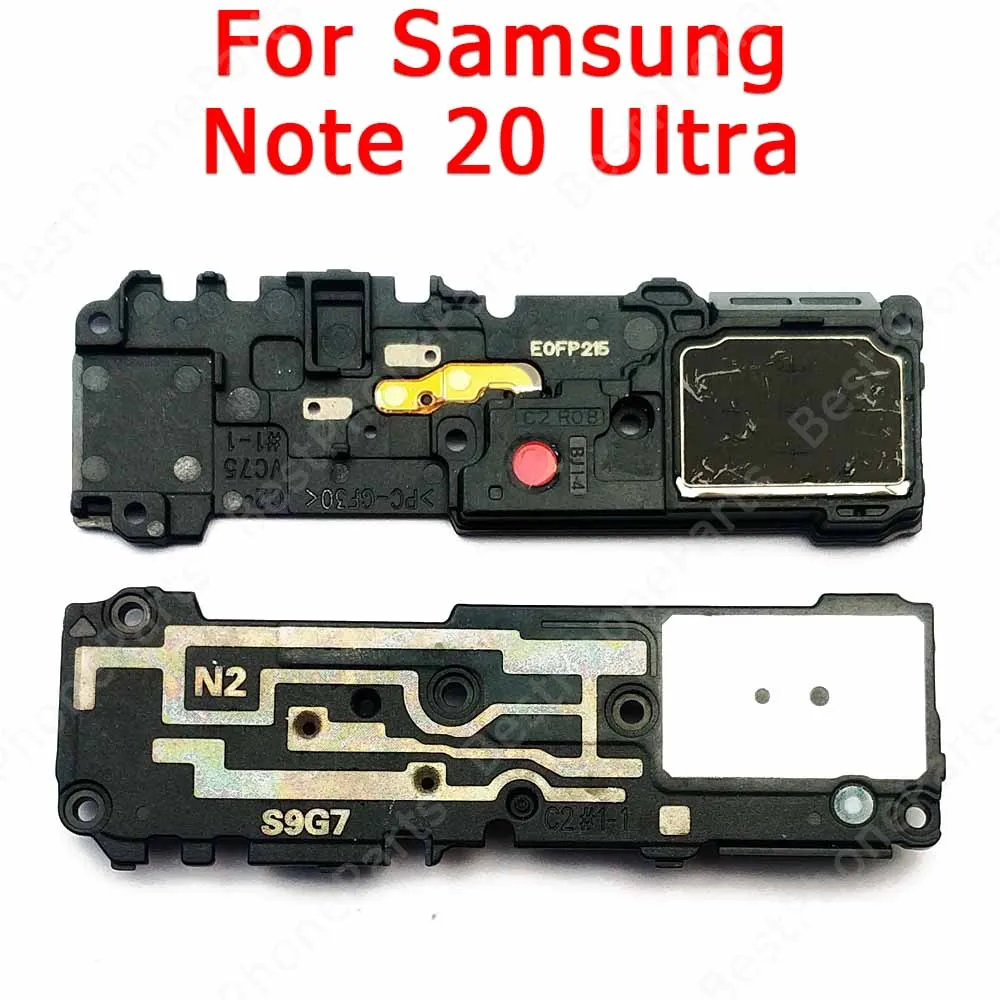 For Samsung Galaxy Note 20 Ultra 4G 5G N985 N986 Loudspeaker Sound Module Loud Speaker Board Buzzer Ringer Spare Parts