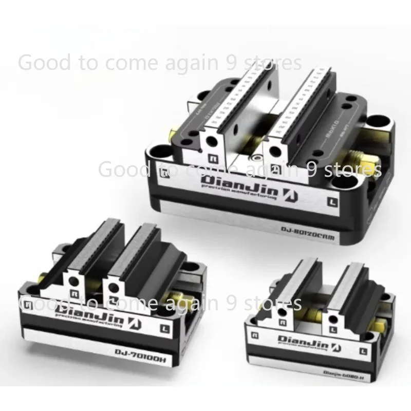 1PC DJ-80120CRM For 4/5 Axis Fixture Self-centering Vise Positive/Negative Quick Clamping 0-100mm for Milling Grinding Machine